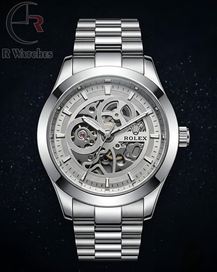 (OS) Rolex Automatic Full Silver