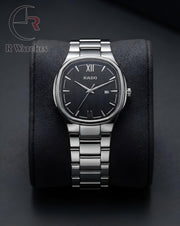 (OS2) Rado Square Silver Black