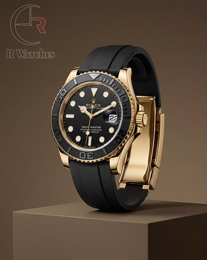 (SS)⭐ Rolex Yatchmaster silicon black gold
