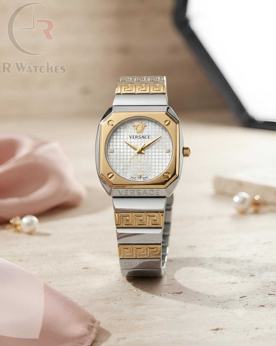 (OS) Versace Girls Dual Tone White