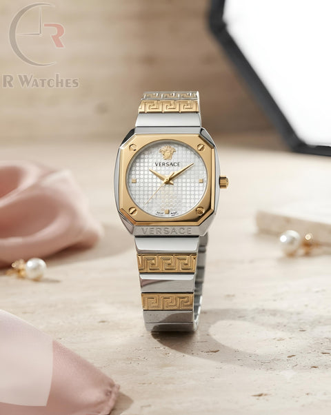 (OS) Versace Girls Dual Tone White