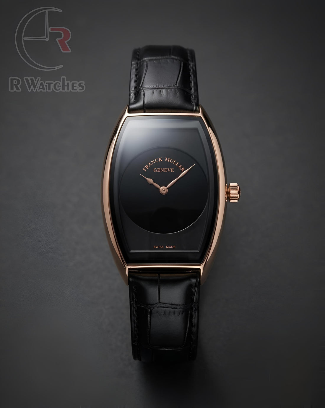 (OS3)⭐ Frank Muller leather Rose Gold