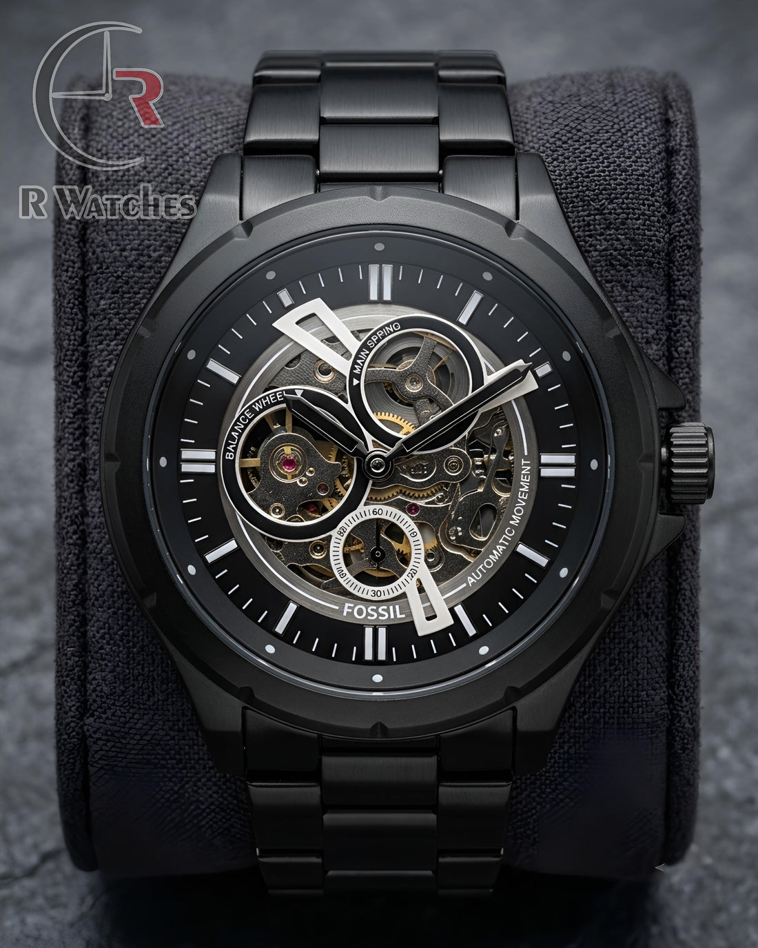 (OS2) Fossil Automatic Full Black