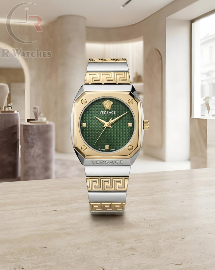 (OS) Versace Girls Dual Tone Green