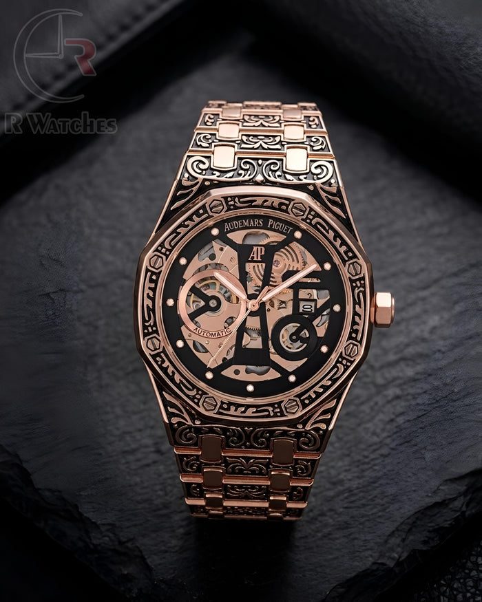 (OS) AP Rajwadi Rose Gold Black