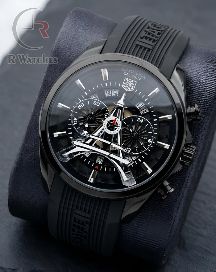 (SS) Tag CR7 Silicon Full Black