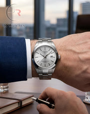 (OS2) Tissot Powermatic Full Silver