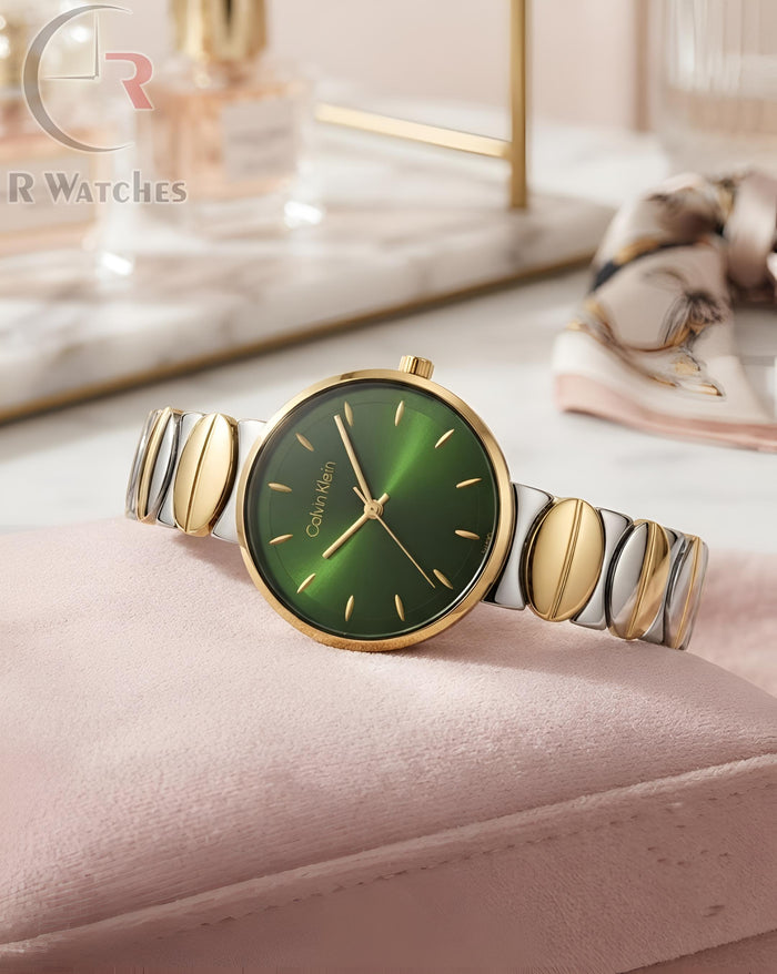 (OS) CK Girls Dual Tone Green