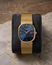 (OS) Patek Philippe Square Gold Blue