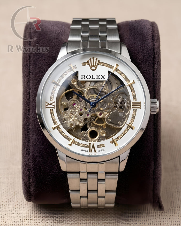 (OS) Rolex Automatic Silver White