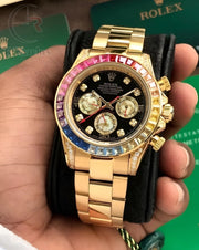 (OS2)⭐ Rolex rainbow gold