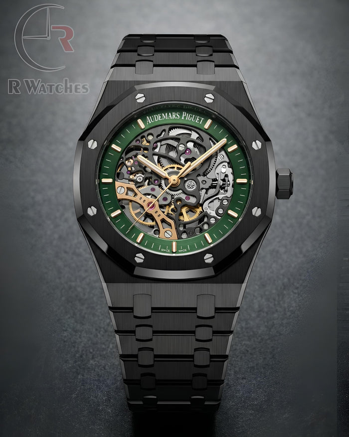 (SS) Audemars Piguet automatic Black Green