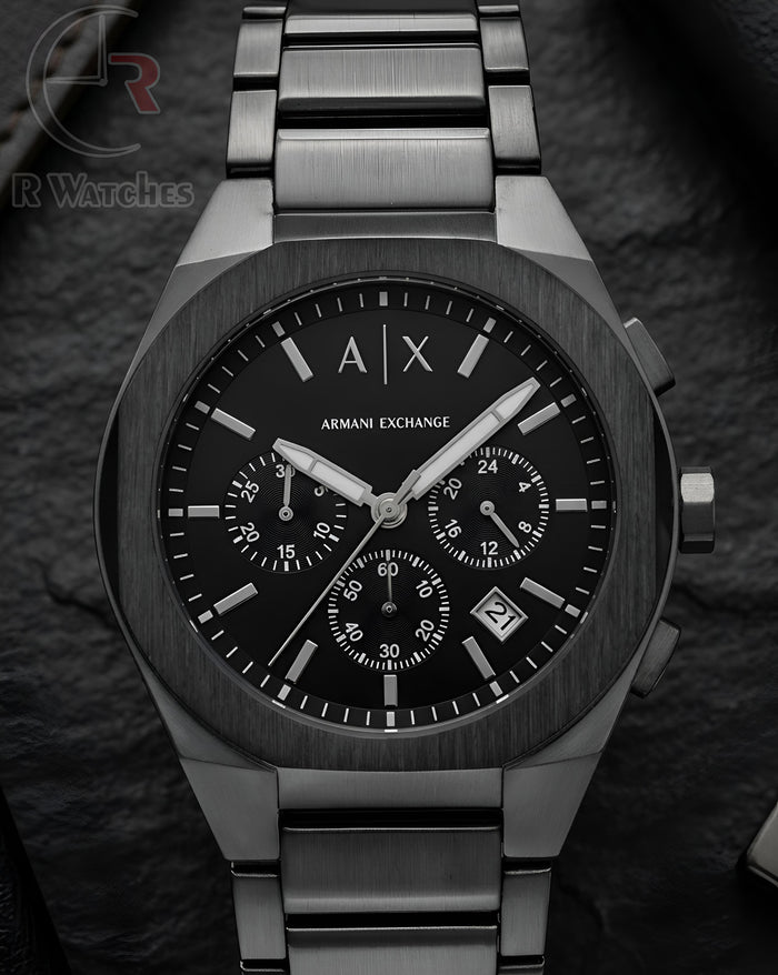 (OS)⭐ AX Full Black Silver