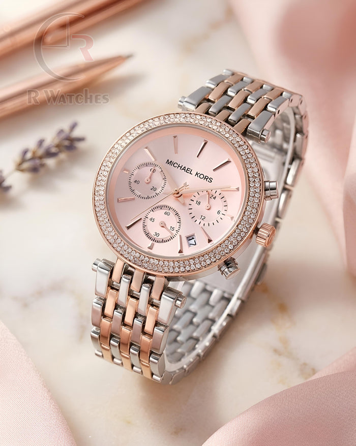 (OS) MK Girls Dual Tone Pink