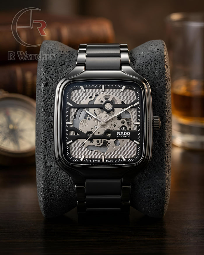 (SS) Rado Machinery Grey Black