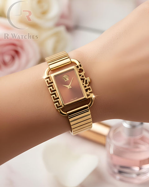 (OS) Versace girls Gold brown