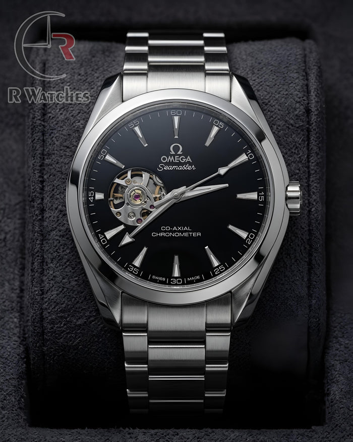 (OS) Omega Automatic Black Silver