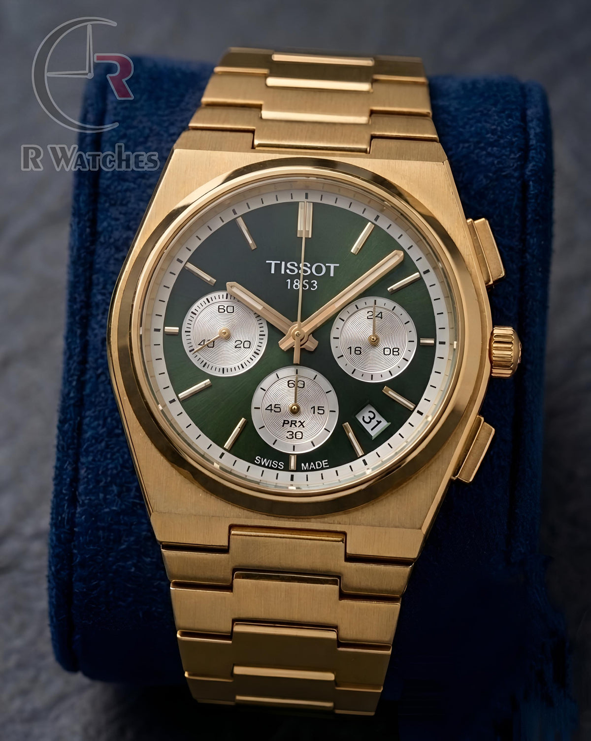 (OS) Tissot Gold Green