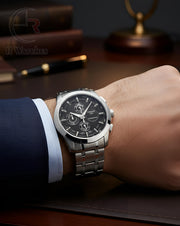 (OS4)⭐ Havey Tissot Silver Black Dial