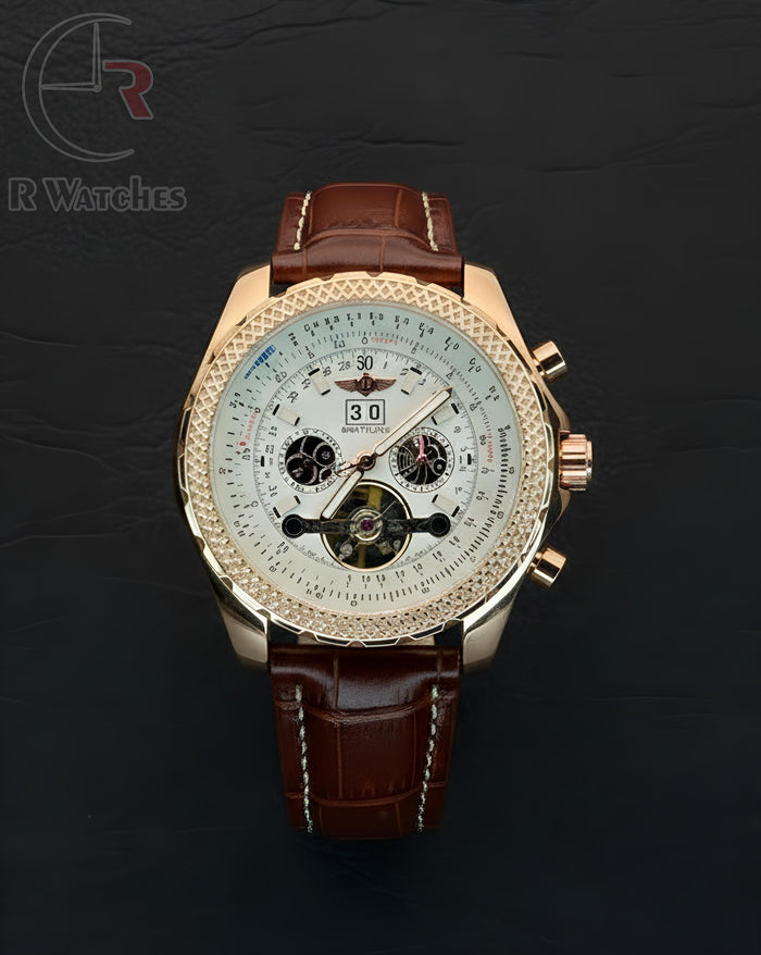 (OS) Breitling automatic leather