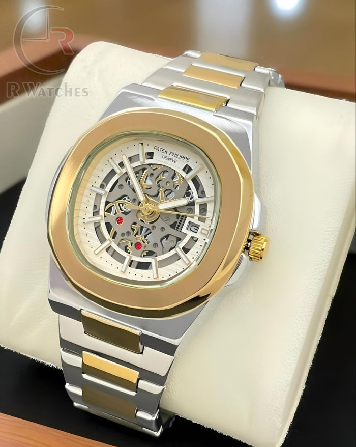 (OS2)⭐ Patek Philippe dual tone white