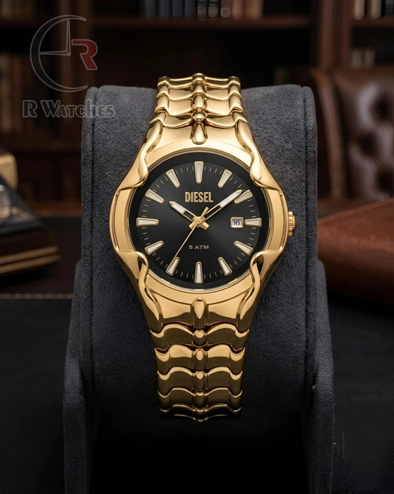 (OS) Diesel Small Gold Black