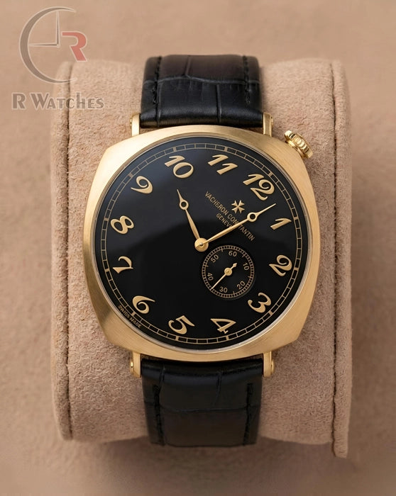 (OS) Vacheron Constantin Leather Gold Black