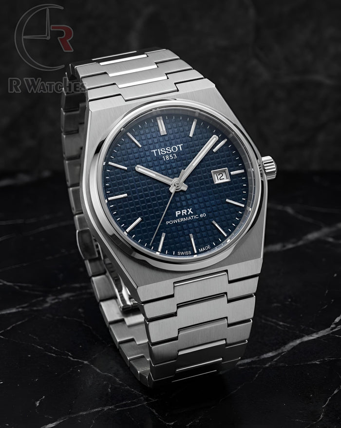 (OS2)⭐ Tissot powermatic blue