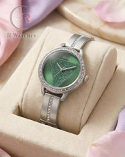 (OS) Guess Girls Silver Green