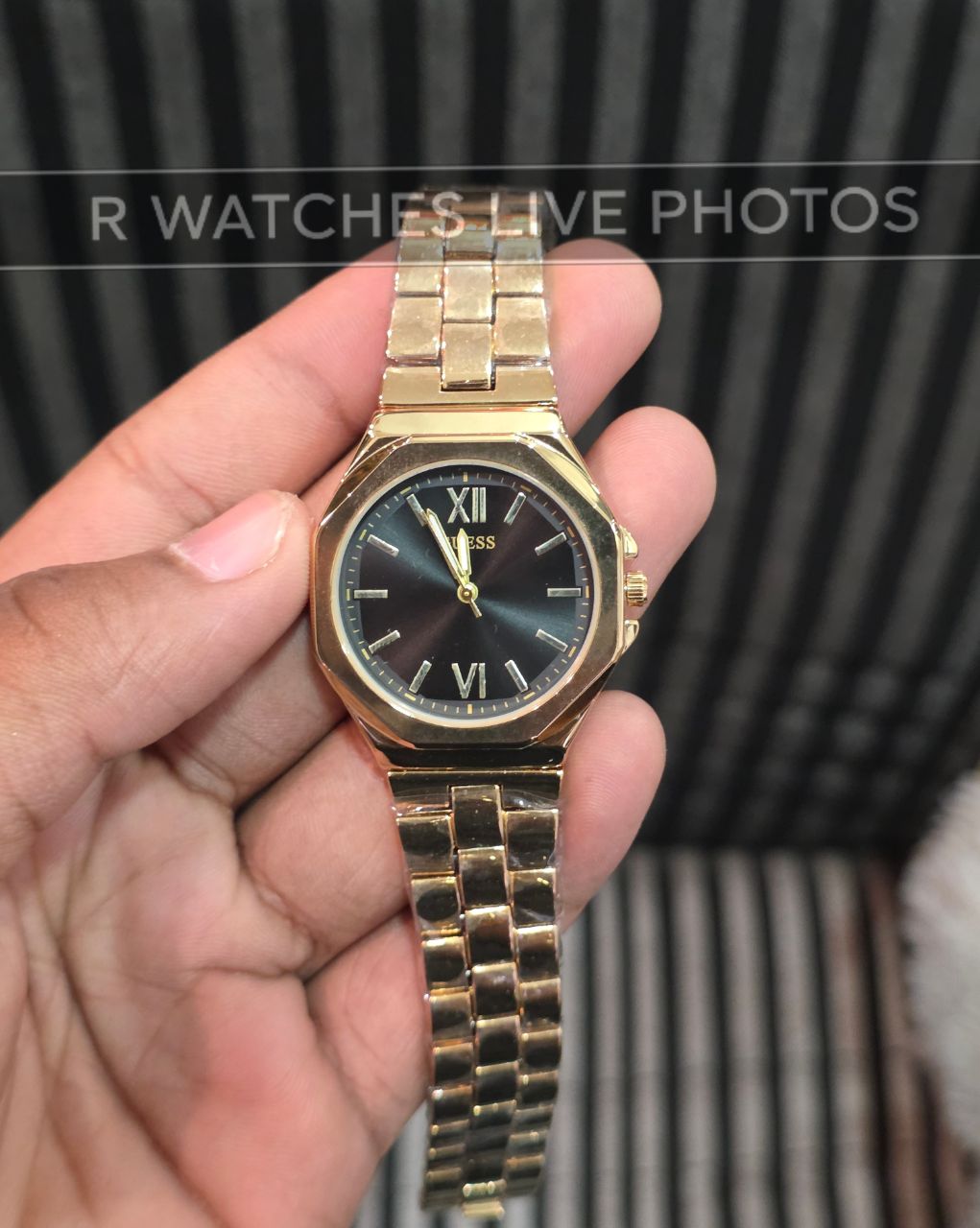 (OS)⭐ Guess girls rose gold black