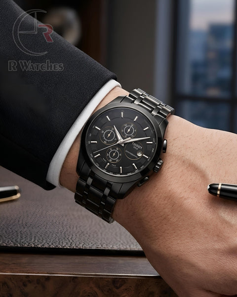 (OS2)⭐ Tissot Heavy Full Black