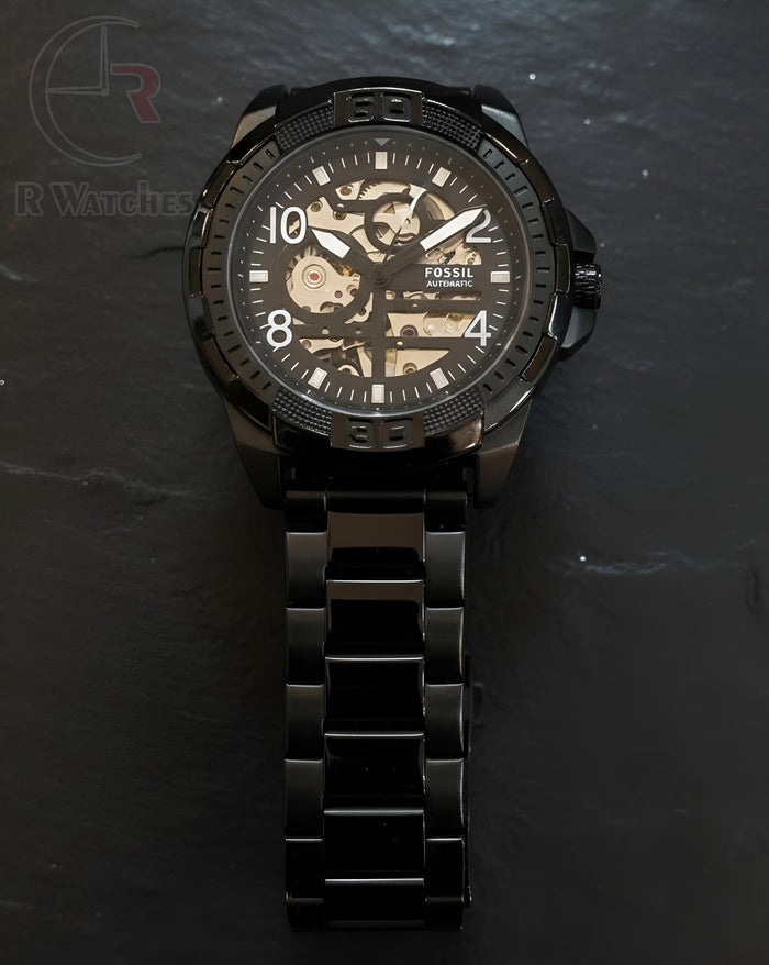 (OS) Fossil Automatic Full Black