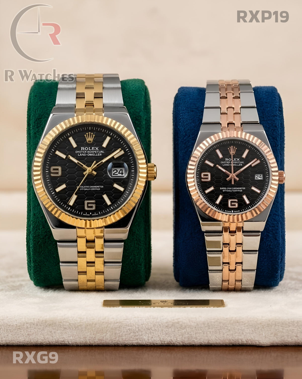 (OS) Rolex Couple Black (RXG9) (RXP19)
