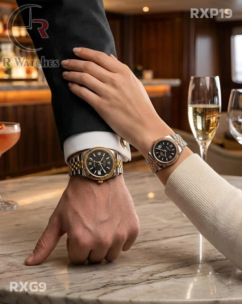 (OS) Rolex Couple Black (RXG9) (RXP19)