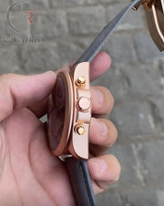 (SS)📷 tag CR7 leather Rose Gold Grey (TGL1)