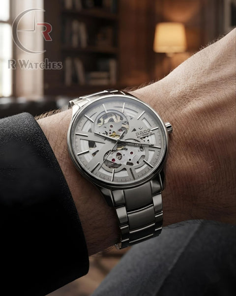 (SS)📷⬆️ Rado Automatic Grey Silver (RDAM20)
