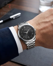 (SS)📷⬆️ Rolex Silver Black Roman Dial (RXP12)