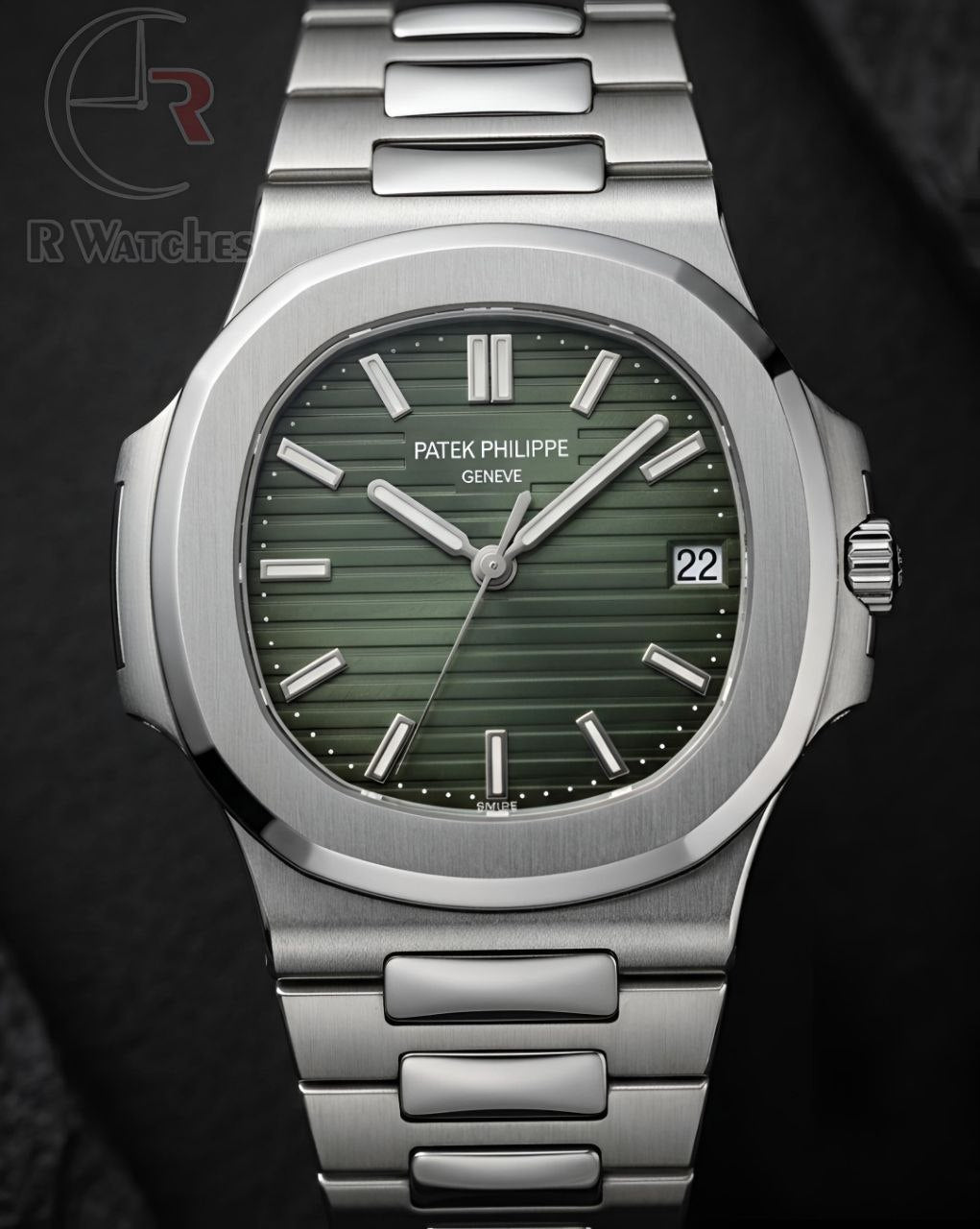 (OS)⬆️ Patek Philippe silver Green