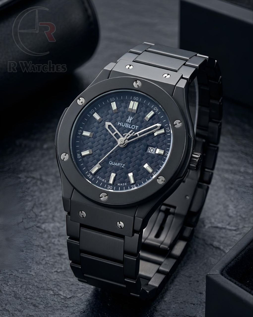 (SS) Hublot Black Blue