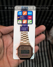 (OS11)🖤⬆️⭐ Casio vintage rose gold (CSSM4)