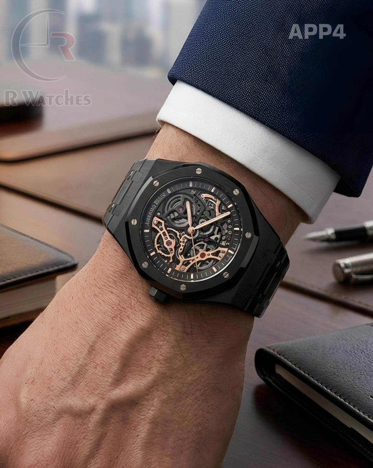 (OS3)▶️ Ap Machinery Black Rose Gold (APP4)