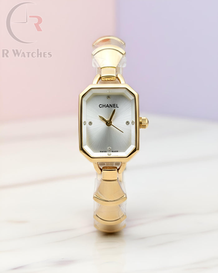 (OS)⭐ Chanel girls golden white