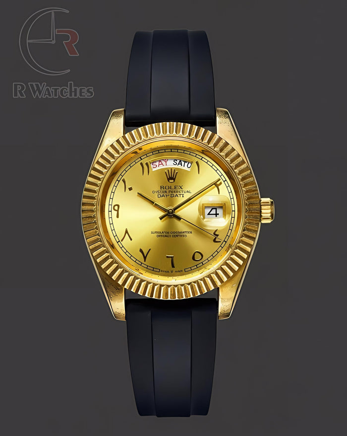 (OS) Rolex oyster silicon gold