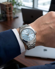 (OS) Tissot Powermatic Silver blue