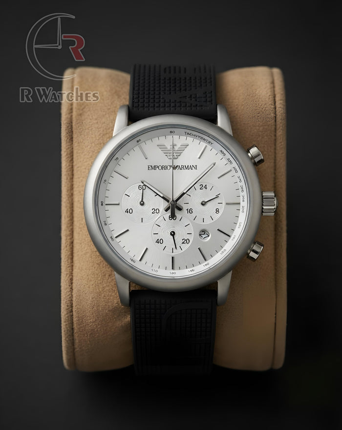 (OS2) Armani Silicon Silver White Black