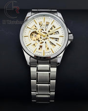 (SS) Rolex automatic new silver white