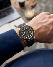 (SS)⭐ Rolex Yatchmaster silicon black gold