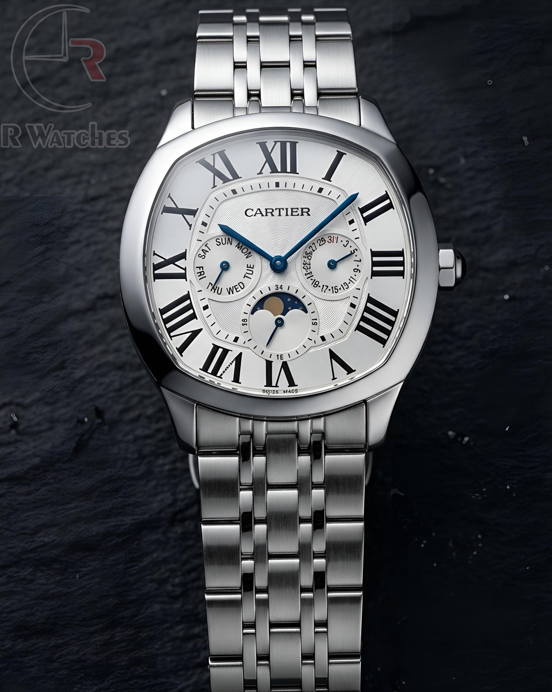 (OS) Cartier new silver white