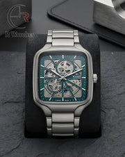 (SS) Rado Machinery Silver Green