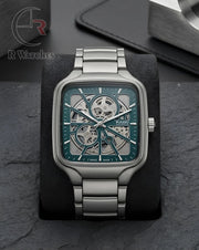 (SS) Rado Machinery Silver Green